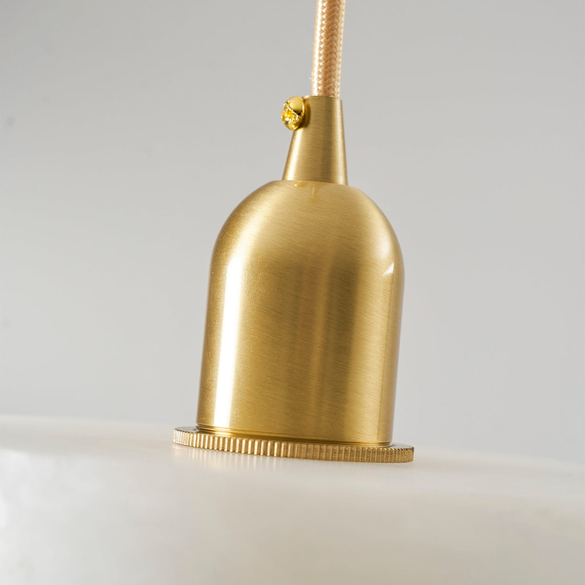 Odyssey Alabaster Pendant Light – Natural Stone & Brass Modern Hanging Lamp