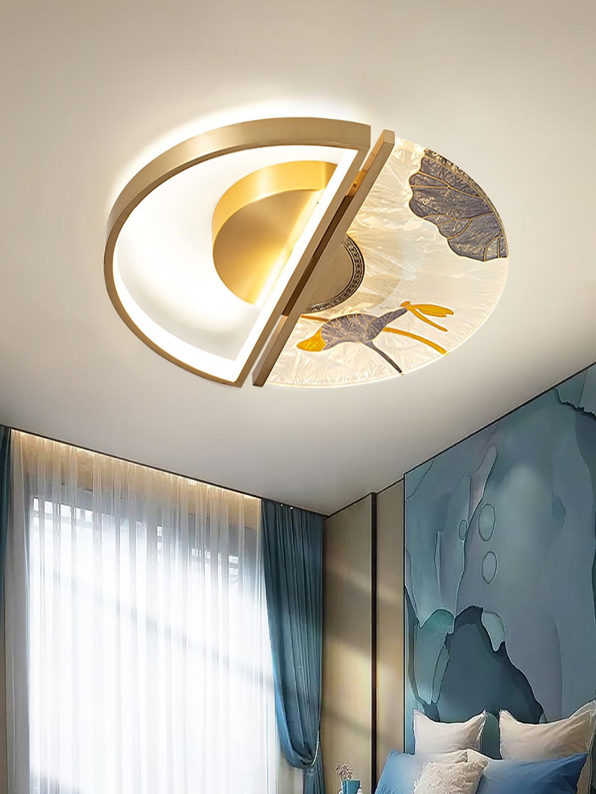 Olin Enamel Color Ceiling Lamp