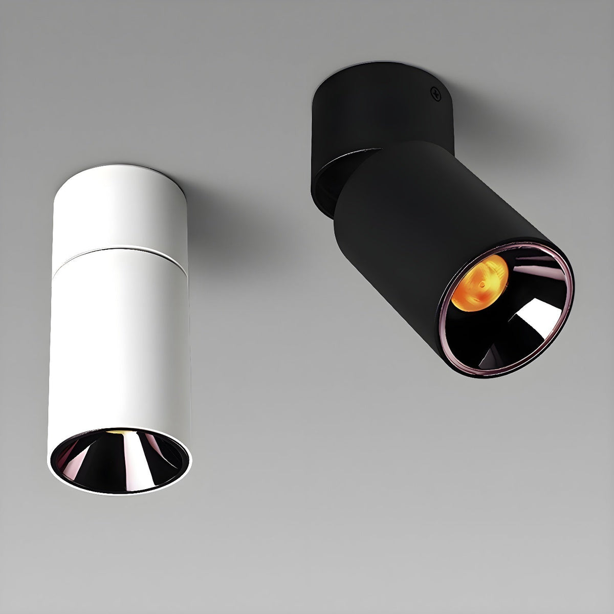 Oliver Surface Mounted LED Downlight Cylinder Spotlight for Modern Interiors