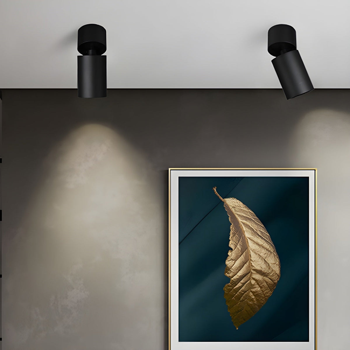 Oliver Surface Mounted LED Downlight Cylinder Spotlight for Modern Interiors