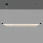 One Word Acrylic Pendant Light