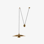 Onos Pendant Light – Adjustable Modern Brass & Chrome Ceiling Lamp