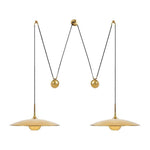Onos Pendant Light – Adjustable Modern Brass & Chrome Ceiling Lamp