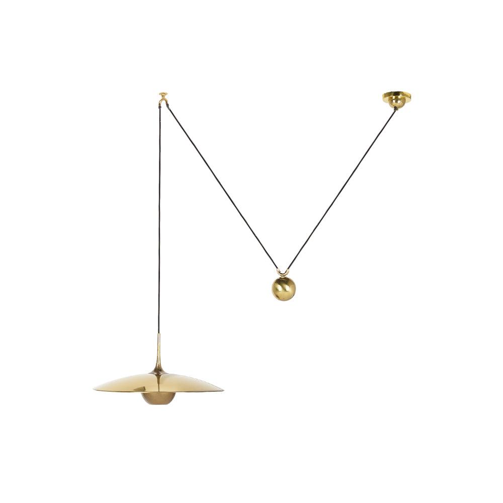 Onos Pendant Light – Adjustable Modern Brass & Chrome Ceiling Lamp
