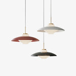 Opal Shade Pendant Light – Modern Glass & Metal Hanging Lamp for Dining Room