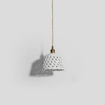 Openwork Ceramic Lamp
