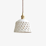 Openwork Ceramic Lamp
