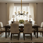 Opulence Crystal Chandelier – Modern Luxury Lighting for Dining Room and Living Room