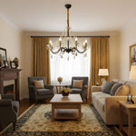 Opulence Crystal Chandelier – Modern Luxury Lighting for Dining Room and Living Room