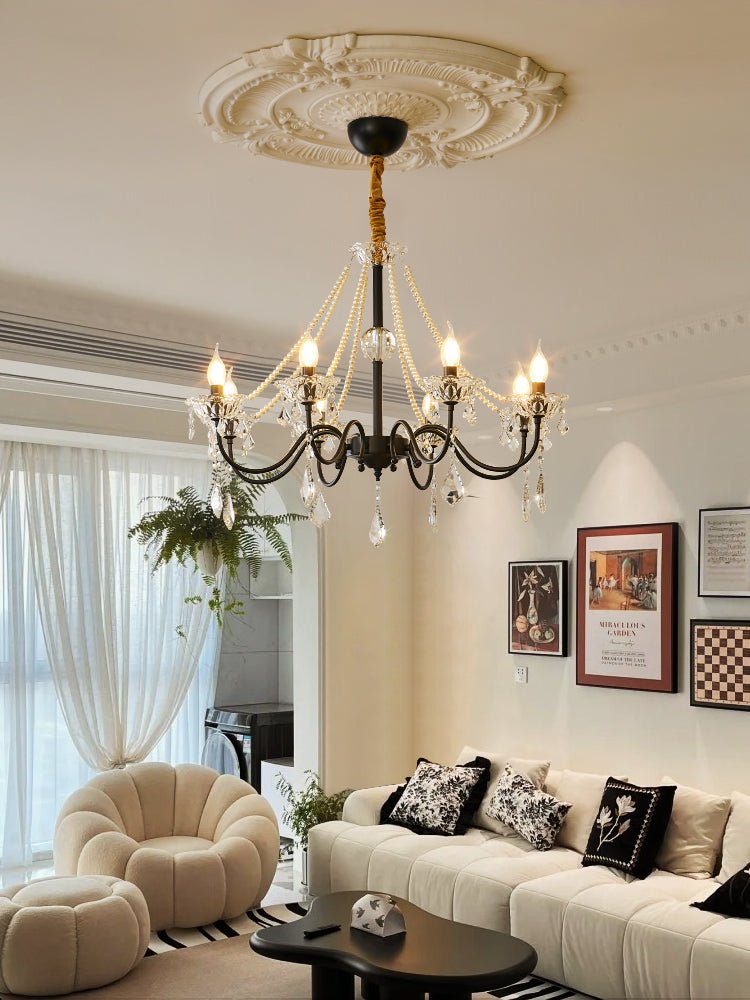 Opulence Crystal Chandelier – Modern Luxury Lighting for Dining Room and Living Room