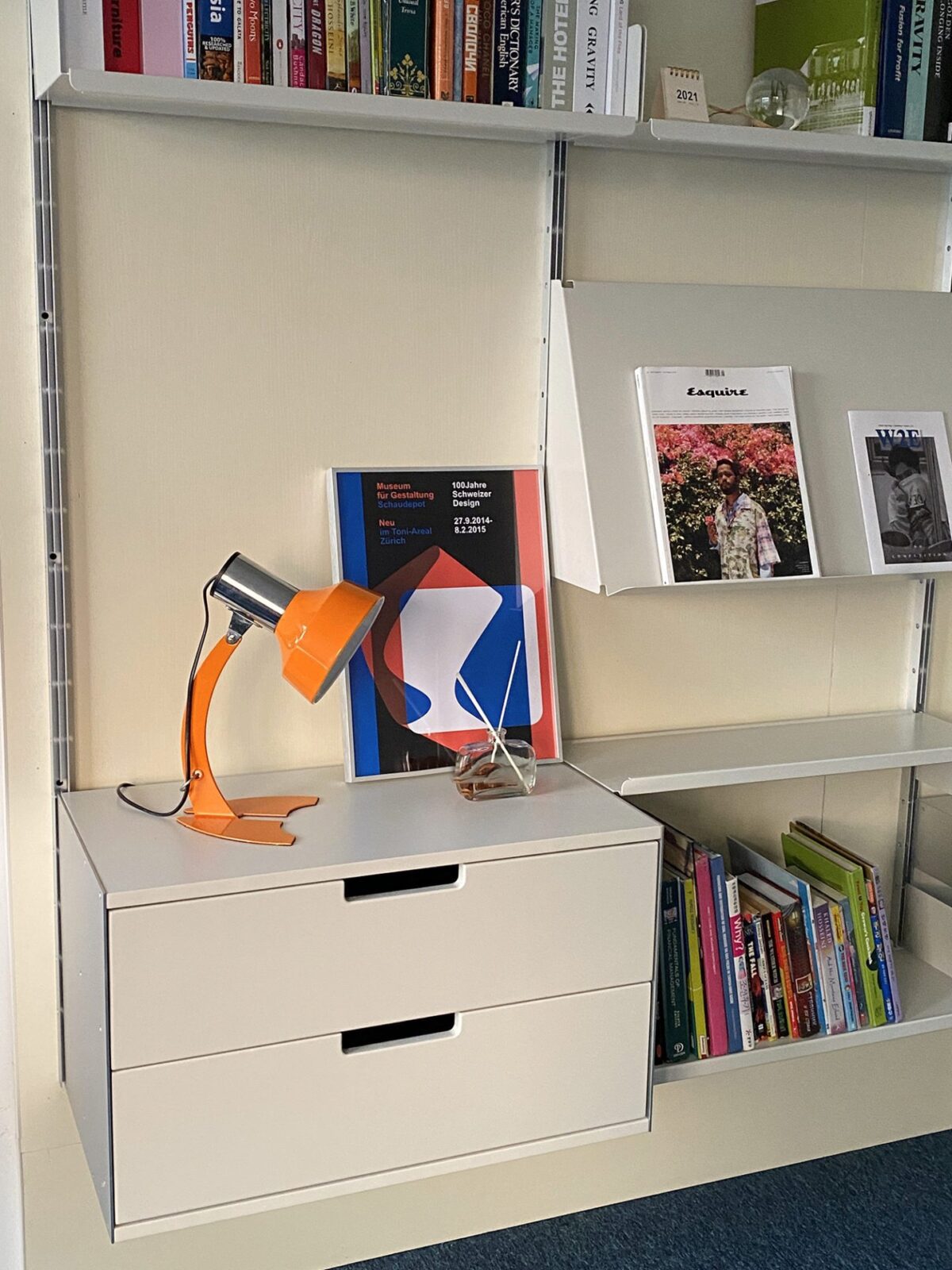 Orange Daffy Table Lamp