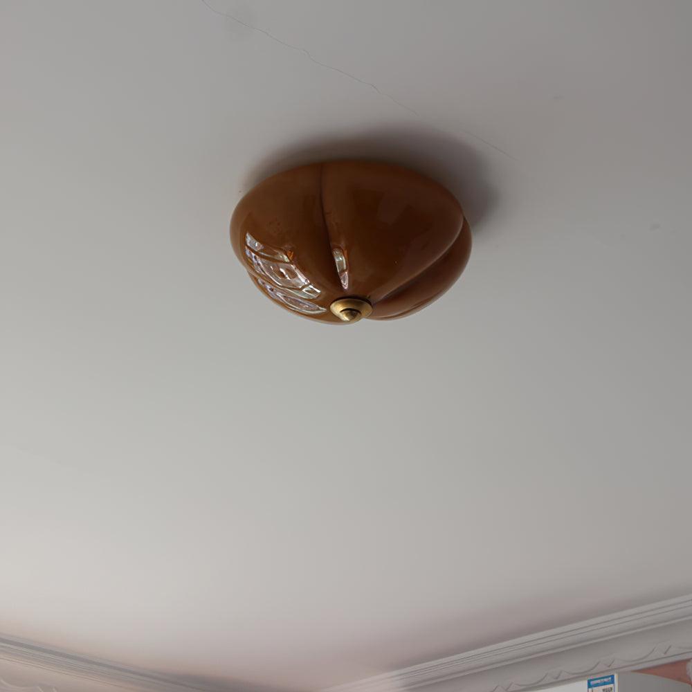orange-mushroom-ceiling-lamp