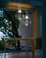Orb Pendant Light – Modern LED Glass Sphere Lamp for Dining Room and Living Room