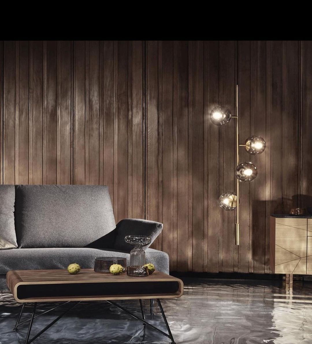 Orb Lounge Chandelier