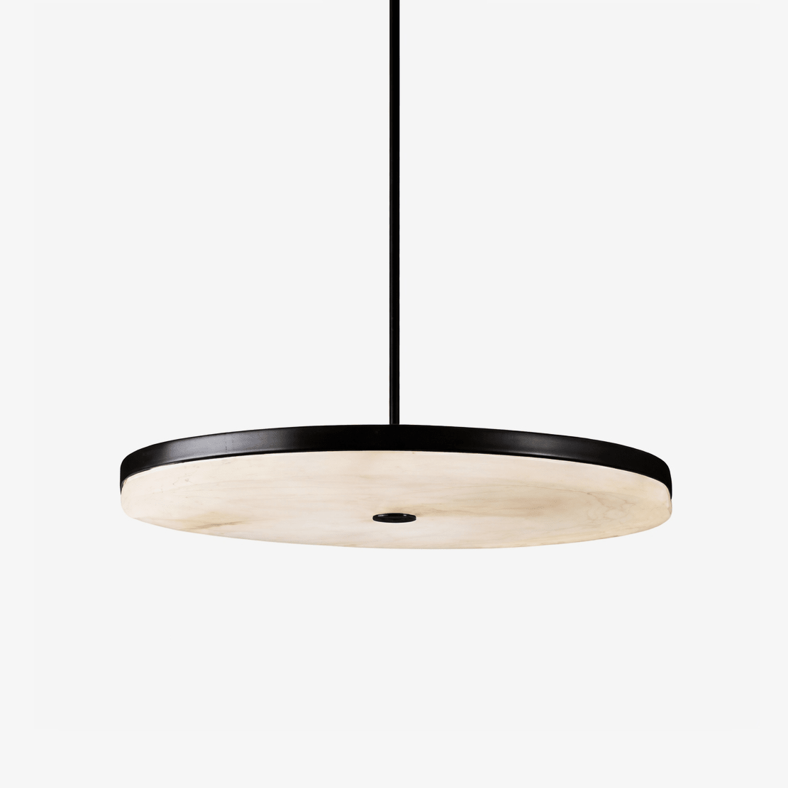 Orbis Alabaster Pendant Light – Modern Natural Stone Ceiling Lamp