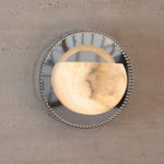 Orbit Pearl Alabaster Wall Sconce – Modern Designer Wall Light