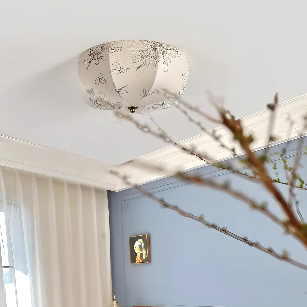 orchid-fabric-ceiling-lamp