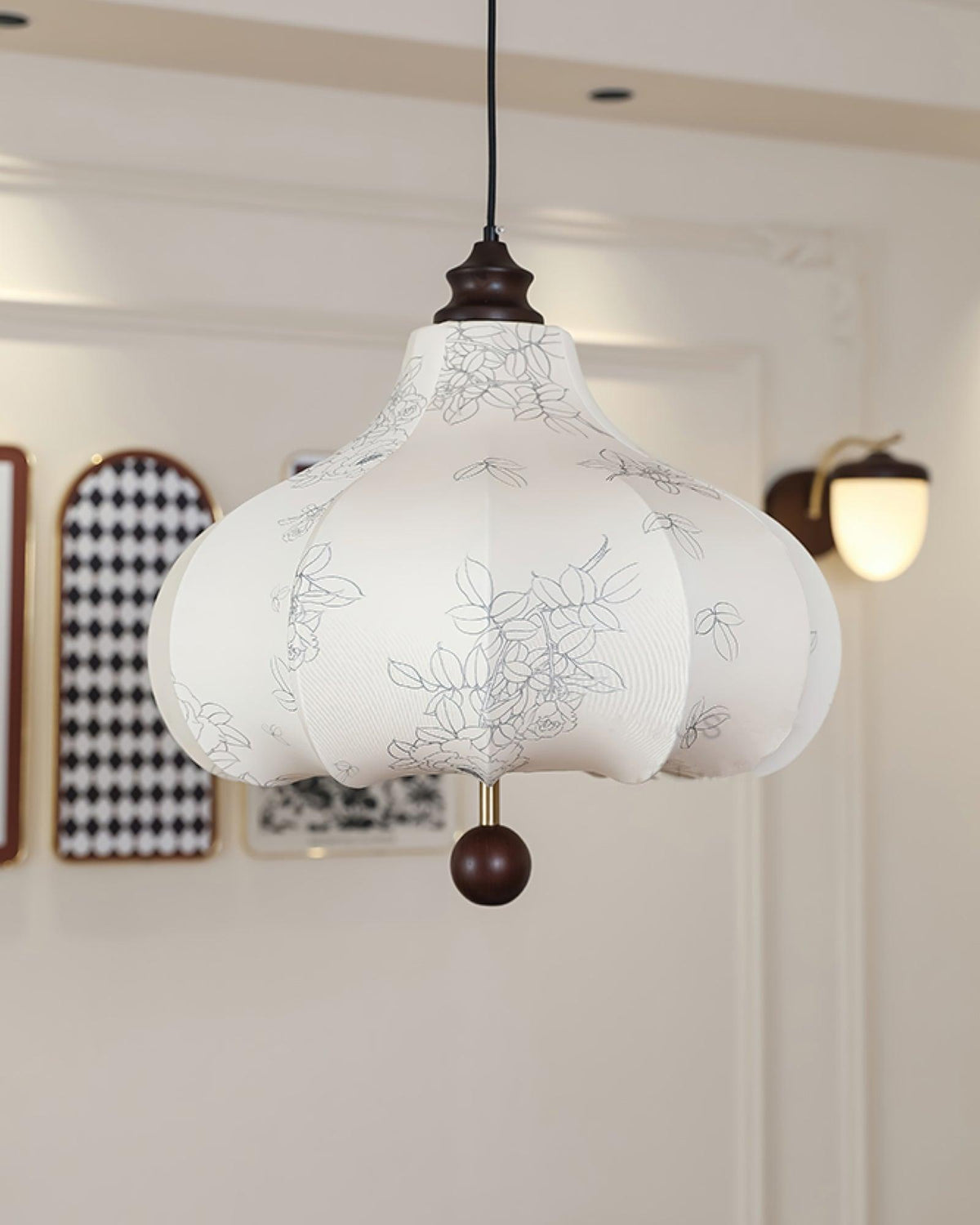 orchid-fabric-pendant-light