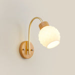 Orchid Wood Wall Lamp