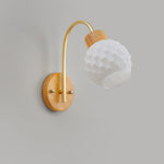 Orchid Wood Wall Lamp