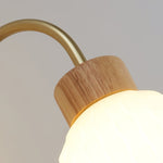 Orchid Wood Wall Lamp