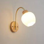 Orchid Wood Wall Lamp