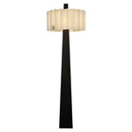 Origami Pleat Alabaster Floor Lamp – Modern Sculptural Lighting