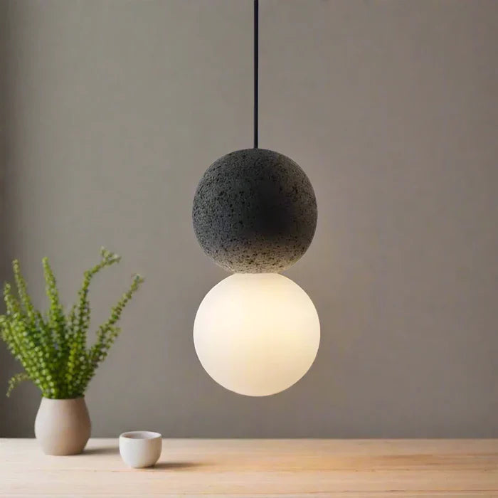 Nordic Modern Simple Terrazzo Chandelier