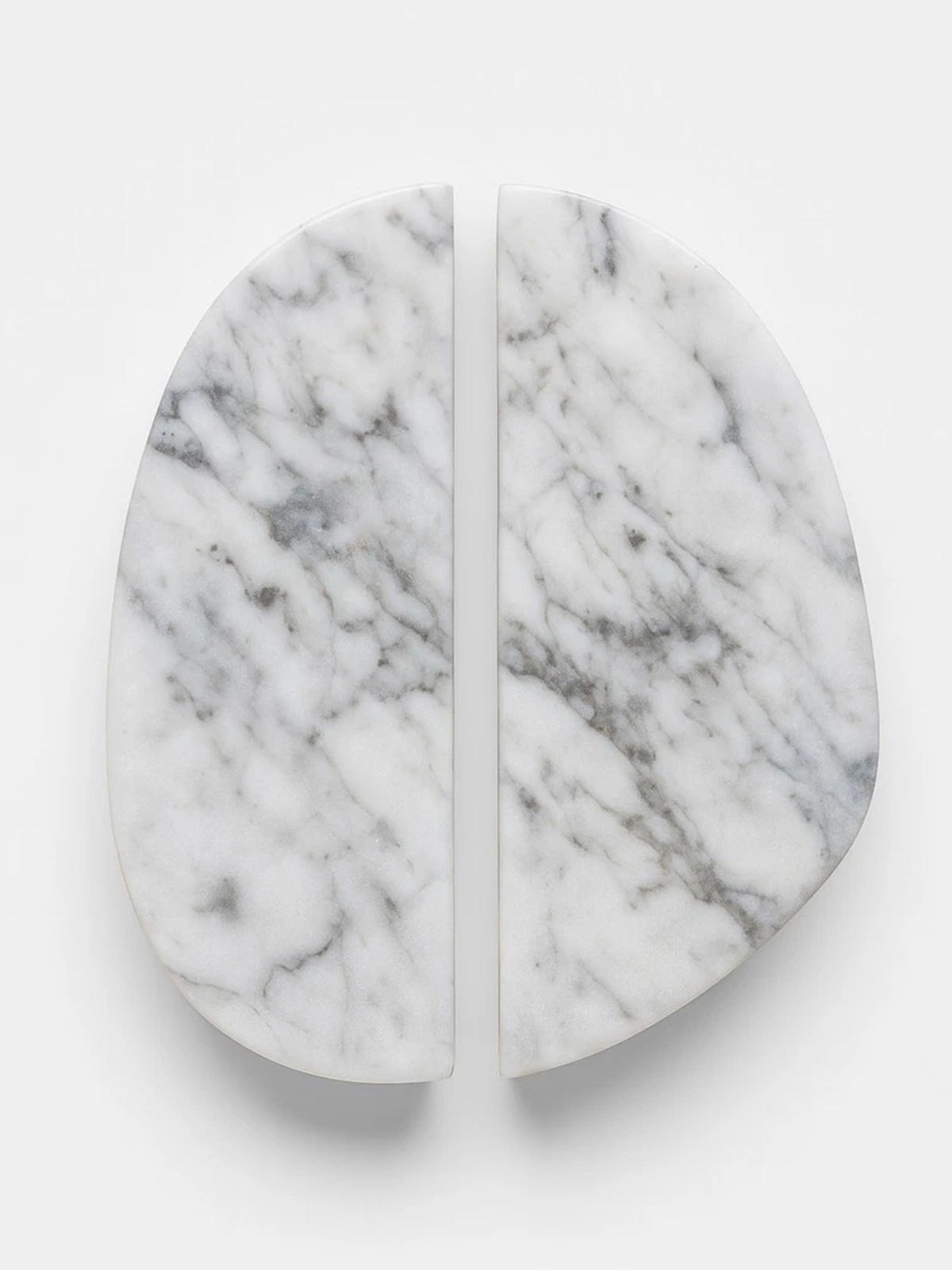 Orion Marble Door Handle in Natural Stone for Cabinets and Glass Doors