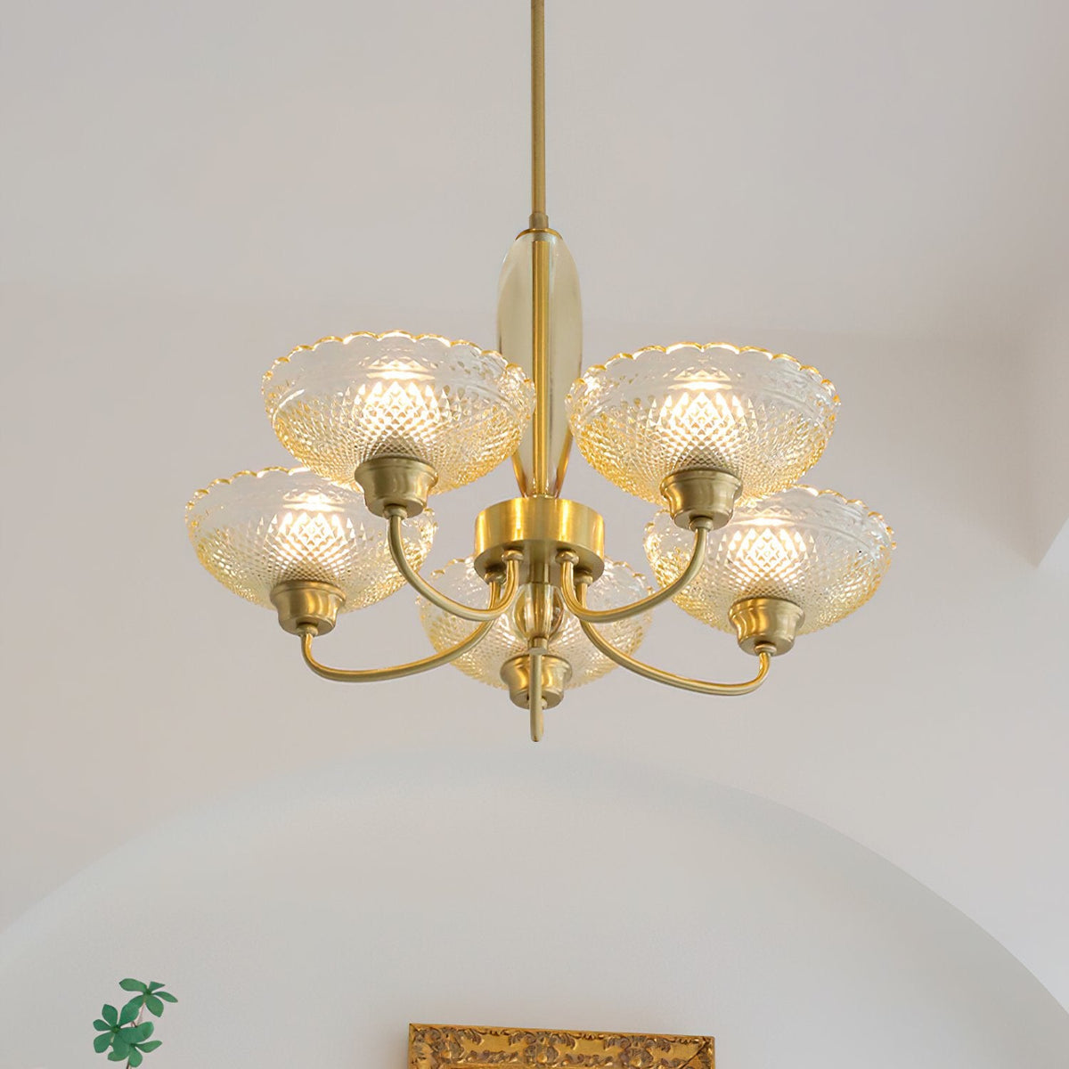 Orrefors Chandelier