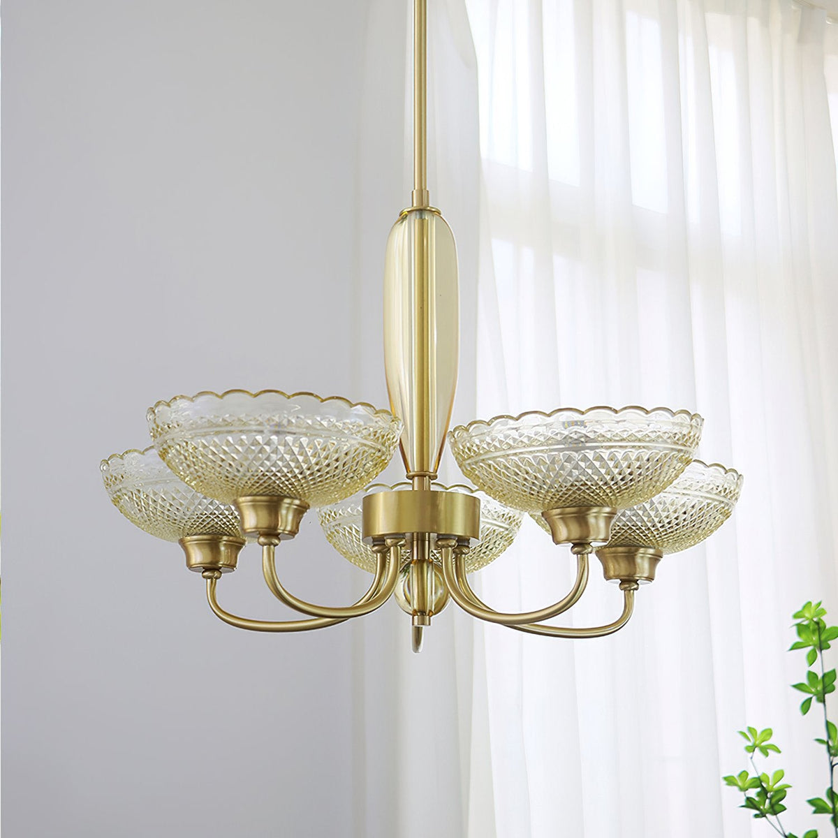 Orrefors Chandelier