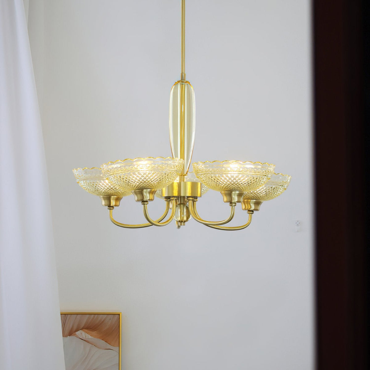 Orrefors Chandelier