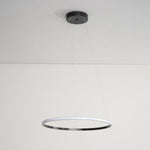 Orrery Rings Chandelier — Modern Brass LED Pendant Light