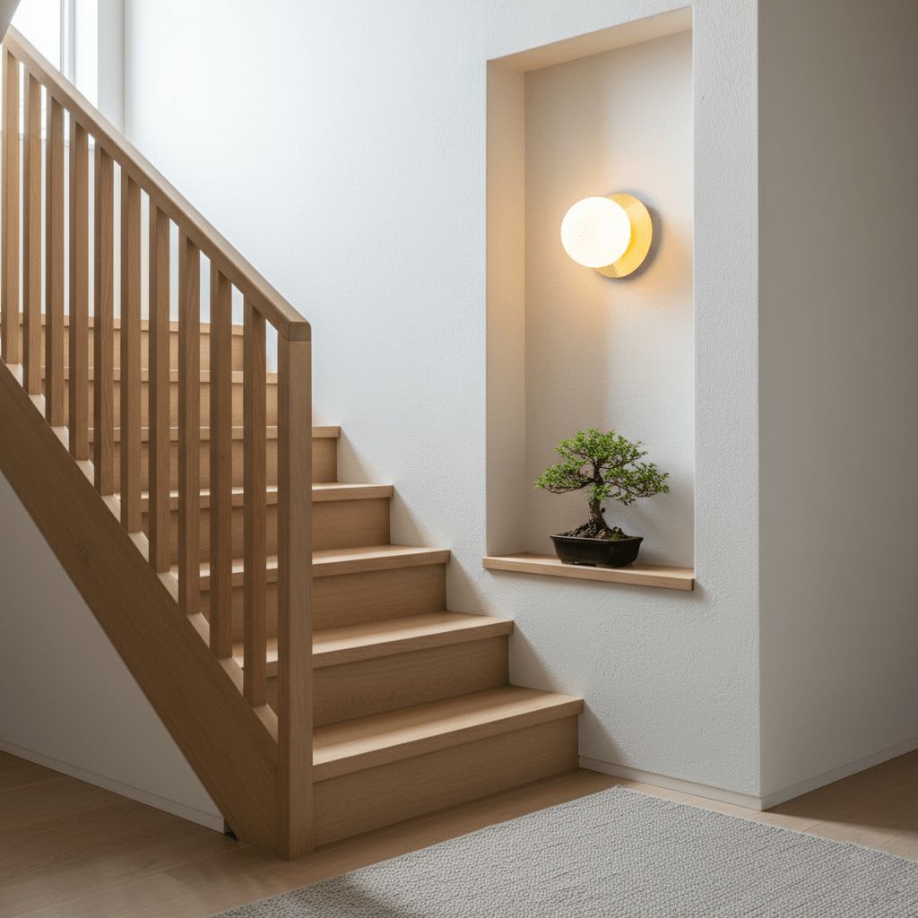 Orrila Dawn Alabaster Wall Sconce in Brushed Brass | Modern Minimalist Lighting