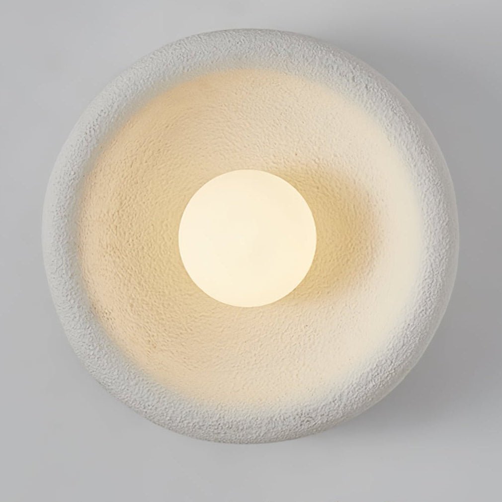 Orrin Halo Wall Sconce — Modern Minimalist LED Wall Light for Bedroom & Living Room