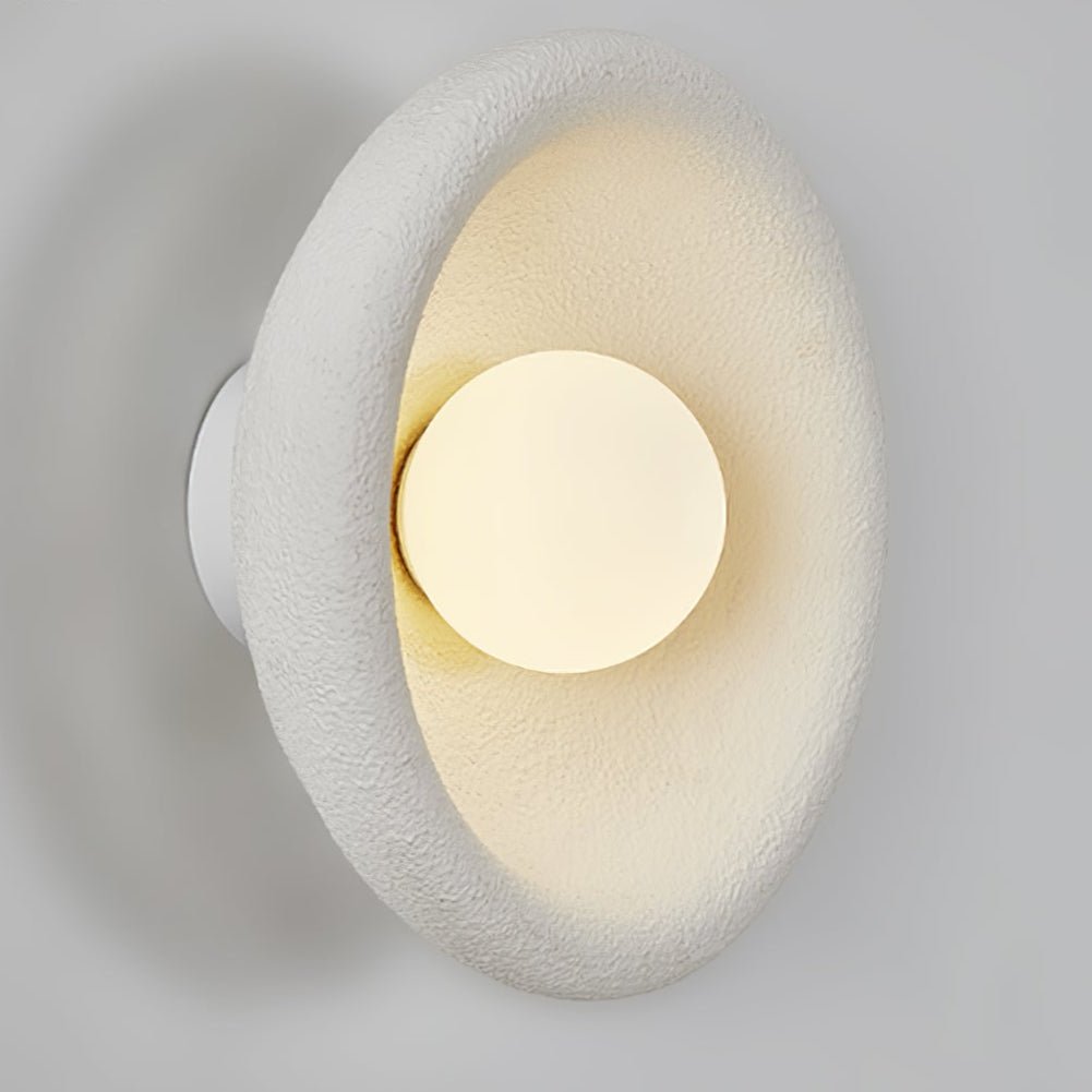Orrin Halo Wall Sconce — Modern Minimalist LED Wall Light for Bedroom & Living Room