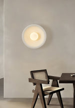 Orrin Halo Wall Sconce — Modern Minimalist LED Wall Light for Bedroom & Living Room