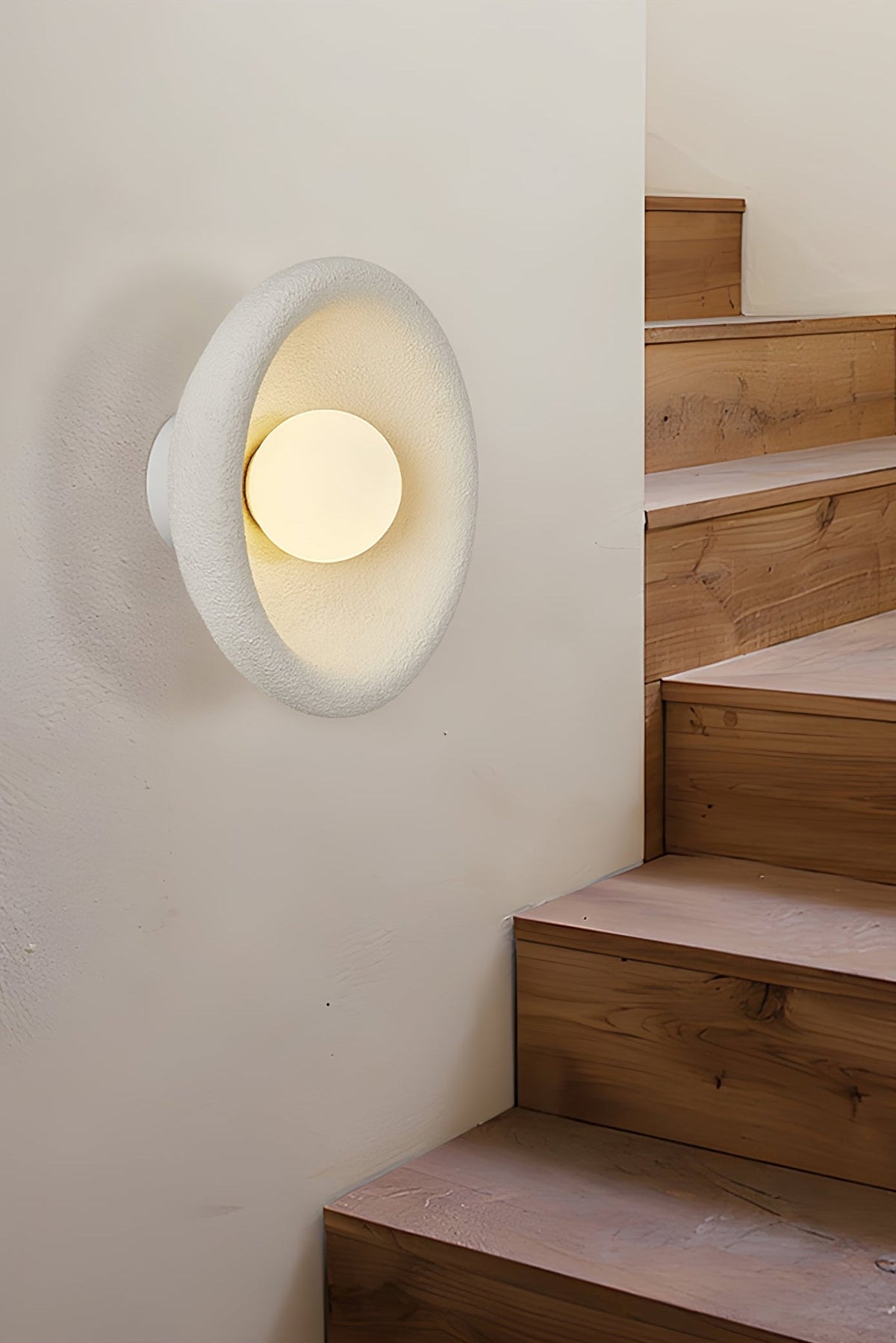 Orrin Halo Wall Sconce — Modern Minimalist LED Wall Light for Bedroom & Living Room