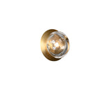 Orrin Molten Glass Wall Sconce | Handcrafted LED Art Glass Lighting