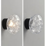 Orrin Molten Glass Wall Sconce | Handcrafted LED Art Glass Lighting