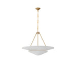 Orvus Cloud Pendant Light — Sculptural Plaster & Metal Ceiling Lamp