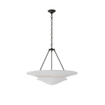 Orvus Cloud Pendant Light — Sculptural Plaster & Metal Ceiling Lamp