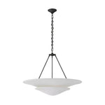 Orvus Cloud Pendant Light — Sculptural Plaster & Metal Ceiling Lamp