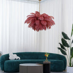 ostrich-feather-chandelier