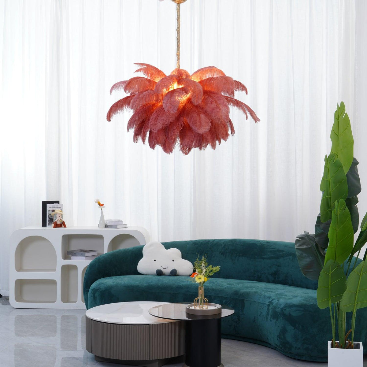ostrich-feather-chandelier