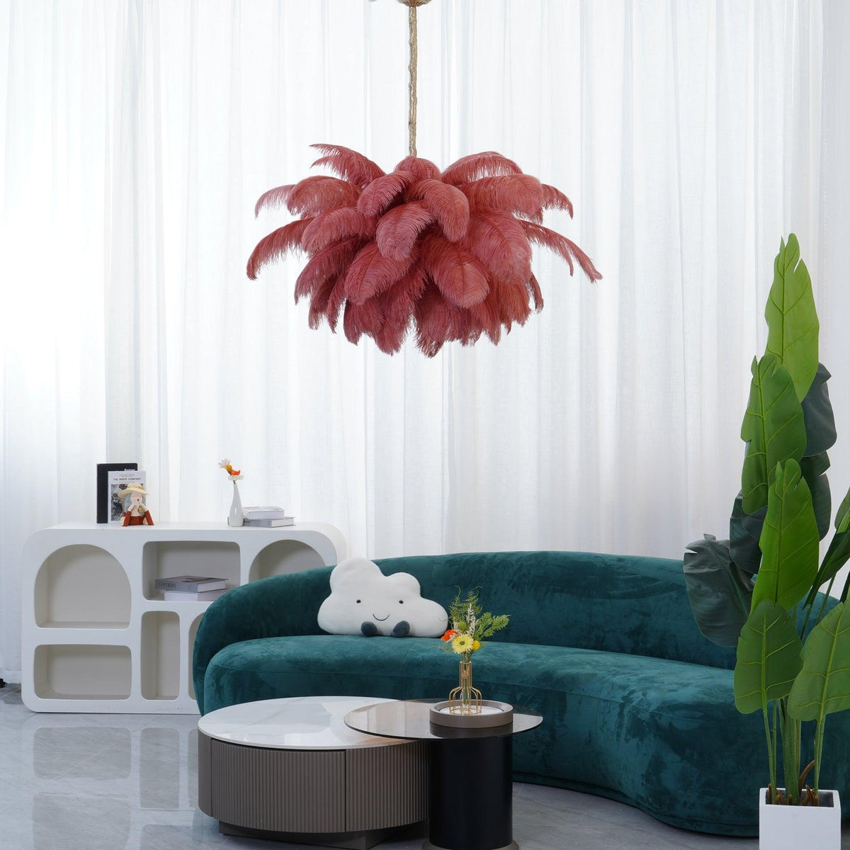 ostrich-feather-chandelier