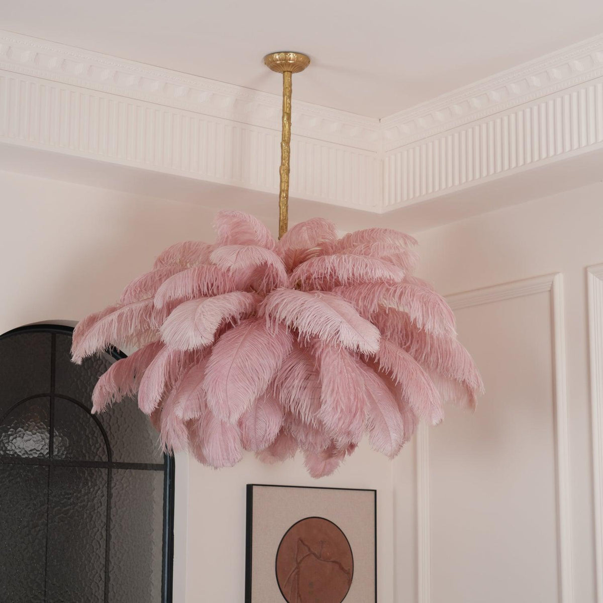 ostrich-feather-chandelier