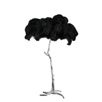 Ostrich Feather Floor Lamp