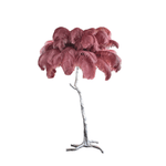 Ostrich Feather Floor Lamp
