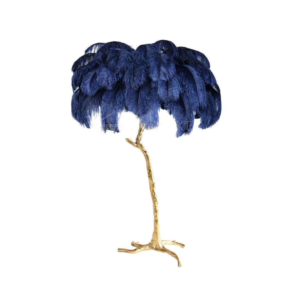 ostrich-feather-floor-light